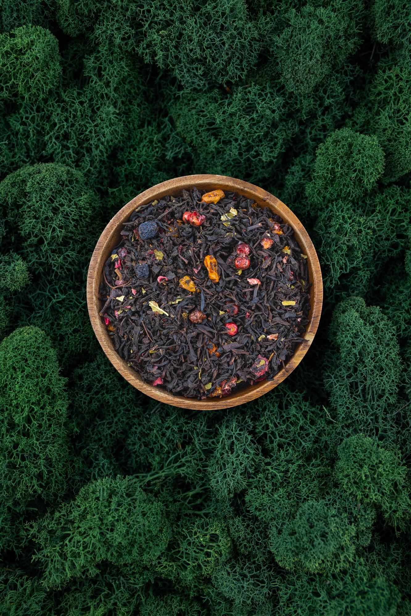 Полярные ягоды MIX. Черный чай