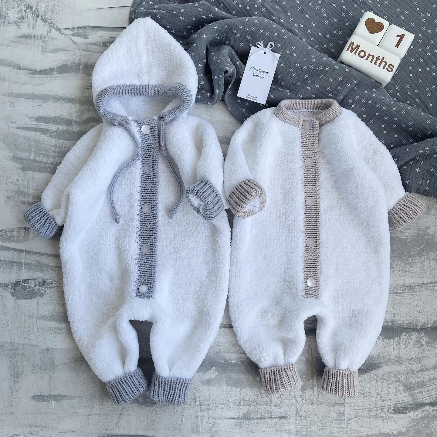 МК Плюшевый комбинезон