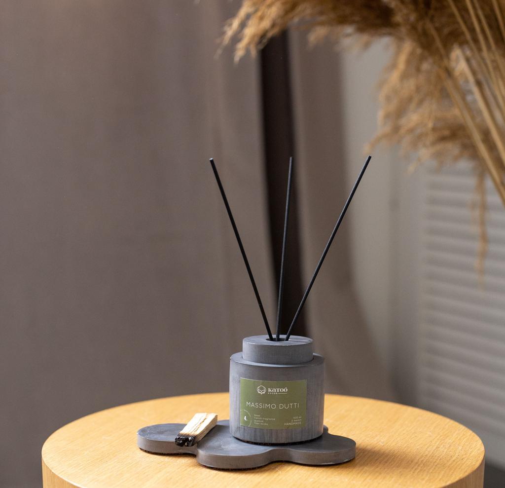 Комплект диффузор 100 мл и подставка для украшений в цвете GREY STONE