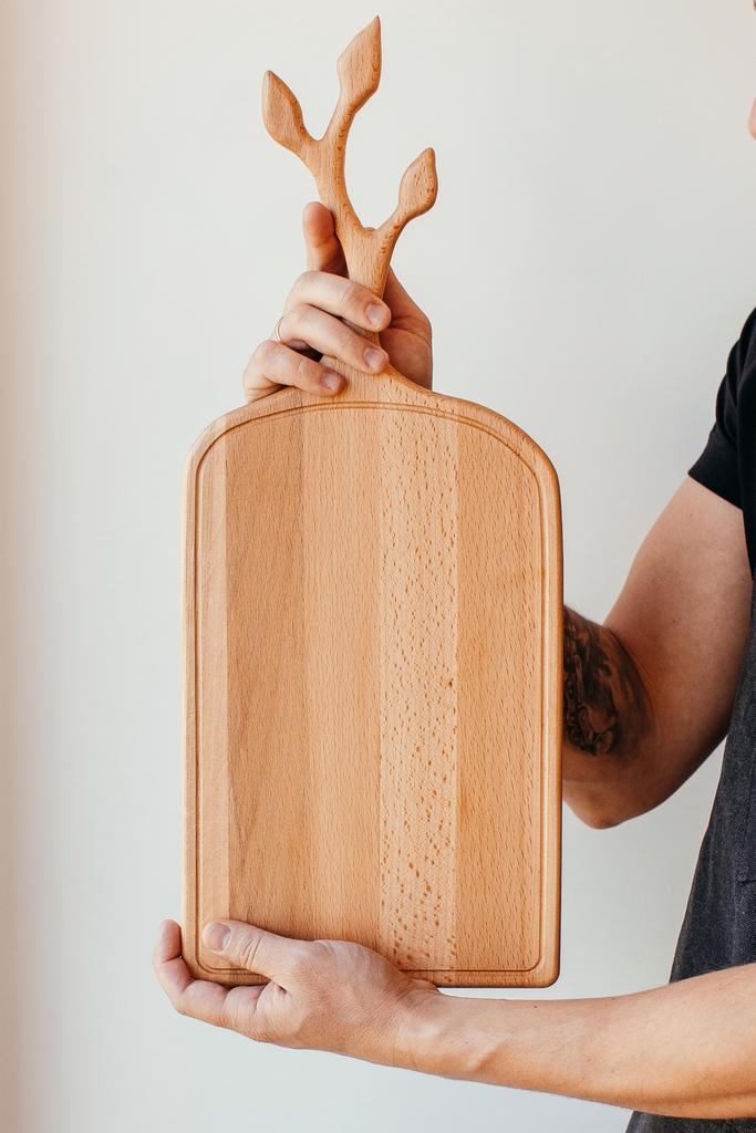 Деревянная разделочная доска "Ветвь"