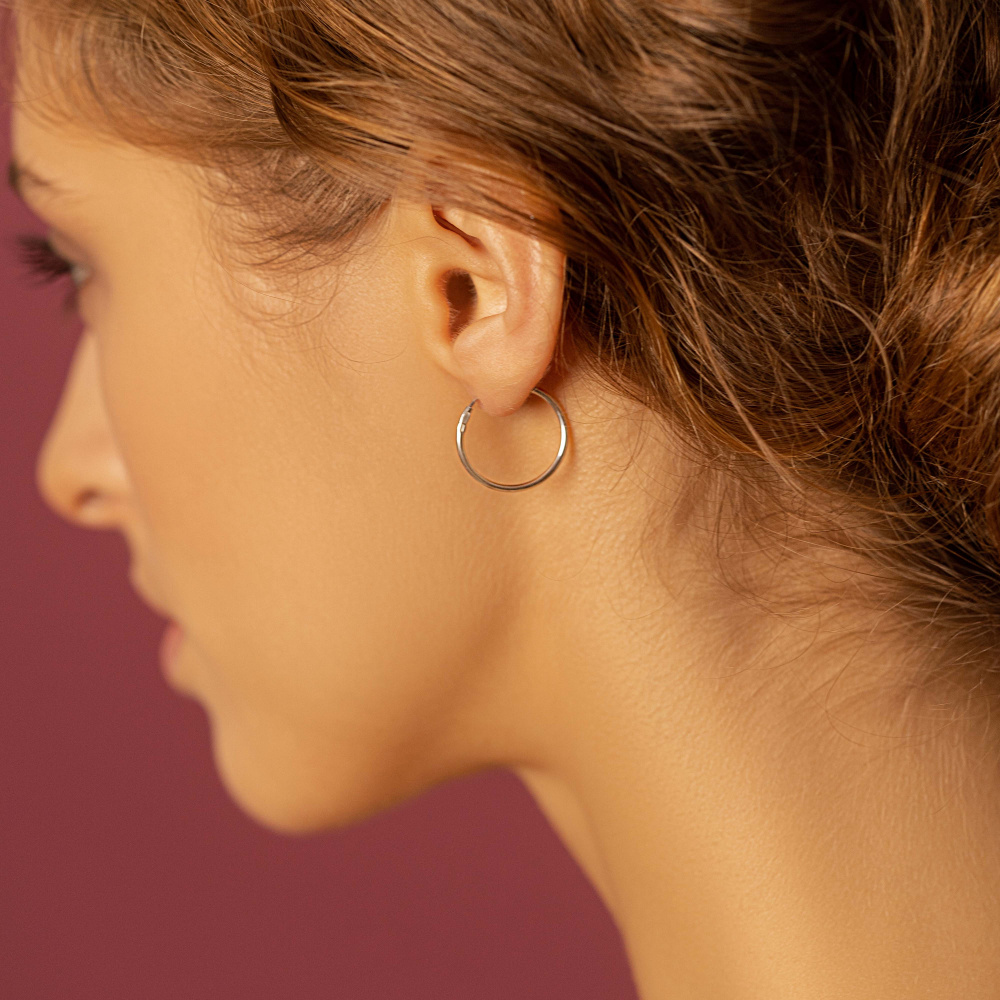 Серьги-конго Dafna 25 мм