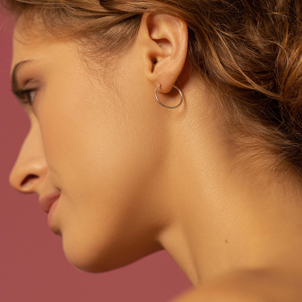 Серьги-конго Dafna 15 мм