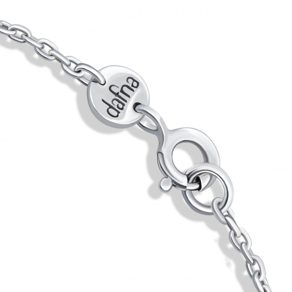 Серебряная цепочка 40 см.