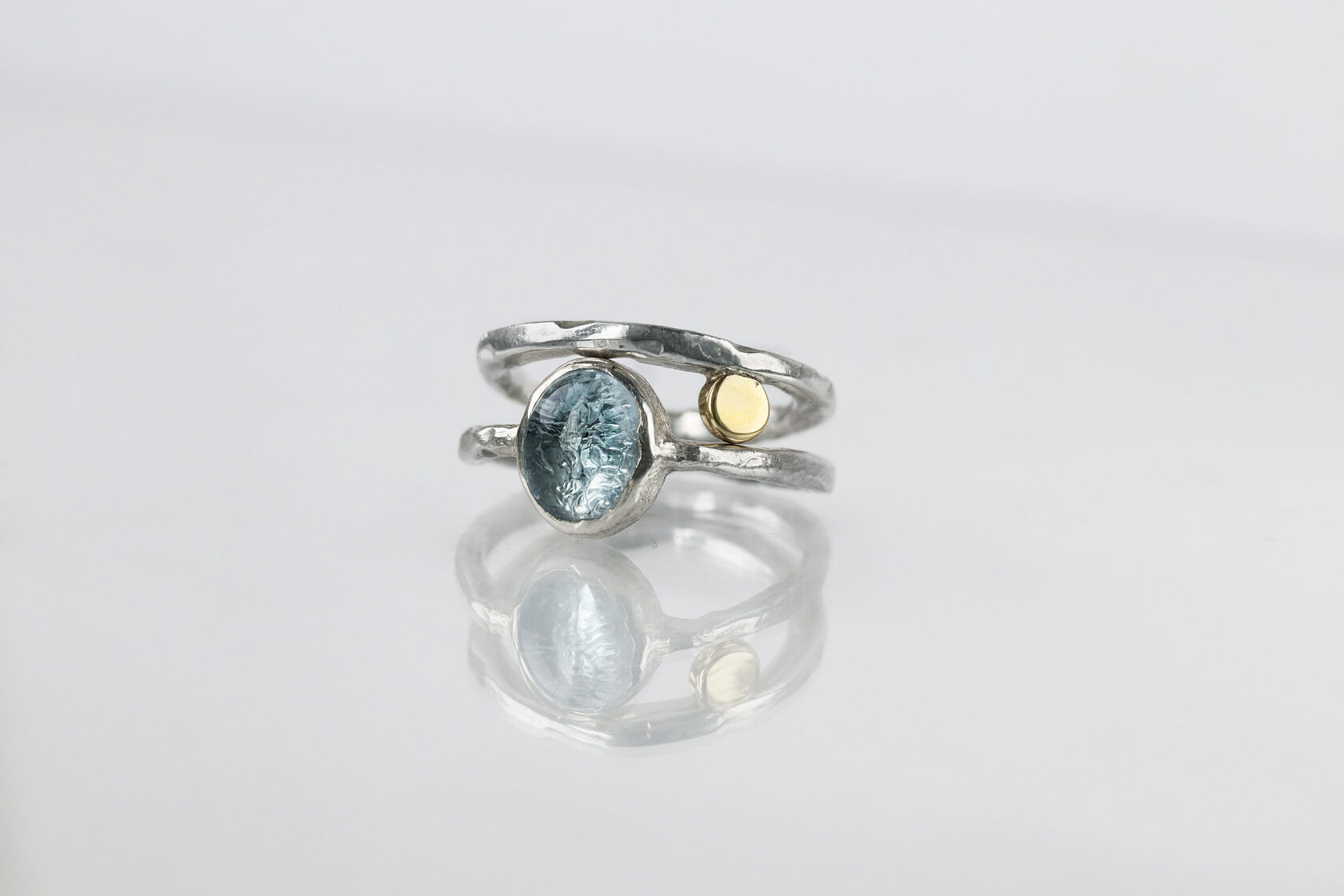 Кольцо с монеткой