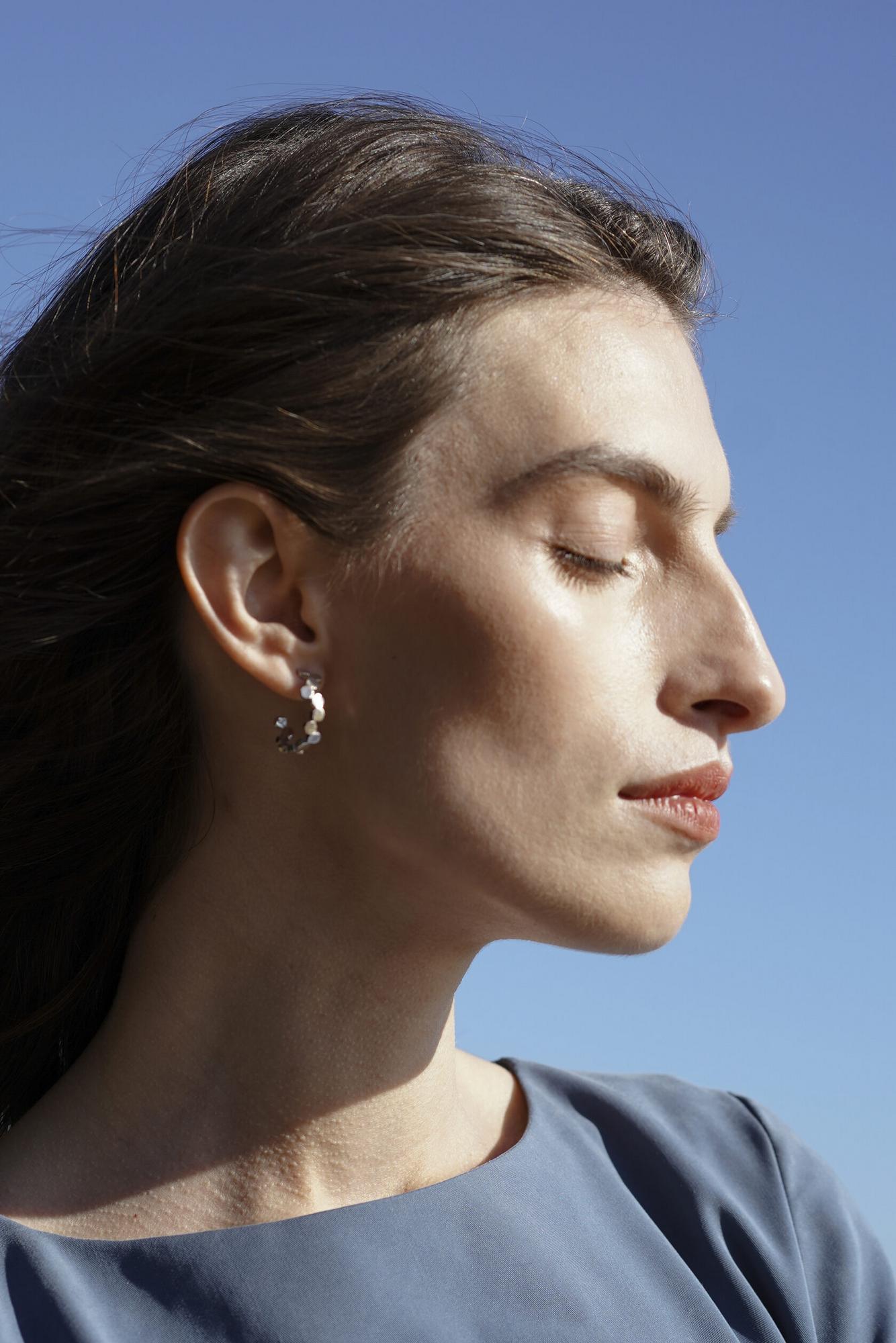 Серьги-конго Конфетти