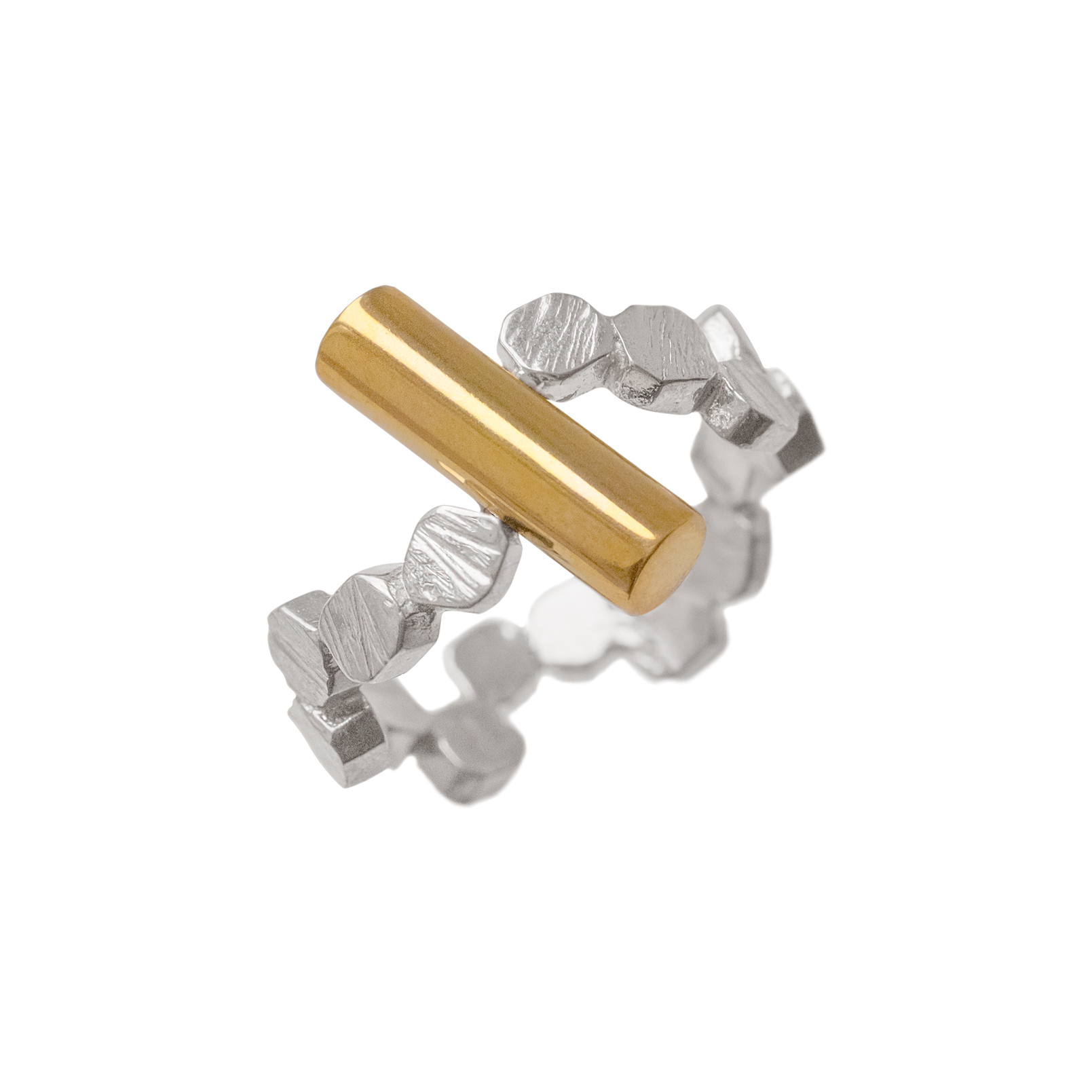 Кольцо Конфетти с цилиндром