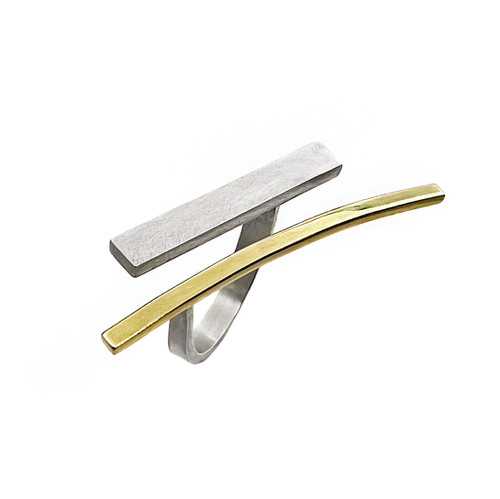 Кольцо "Две черты"