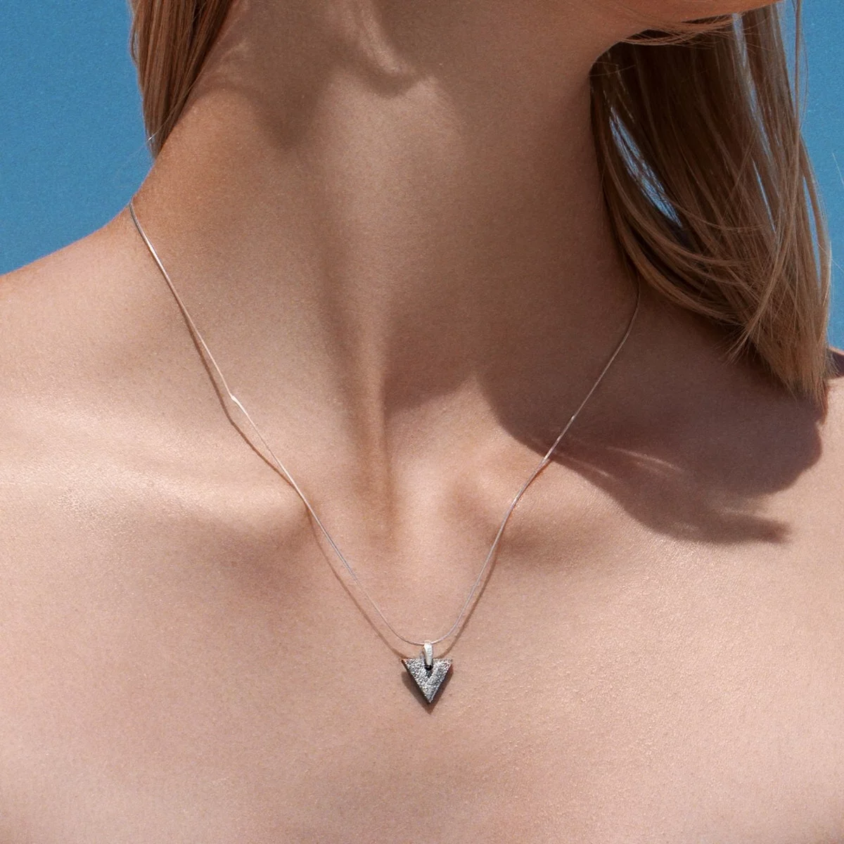 подвеска - треугольник в родии