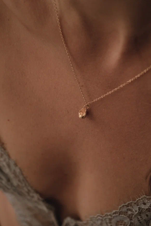 Подвеска "Ракушка" капля маленькая