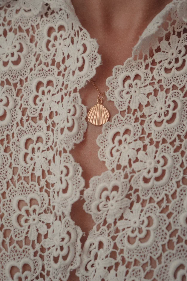 Подвеска "Отпечаток ракушки" малая