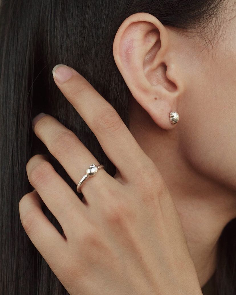 Серьги "Малышки-ракушки" большие