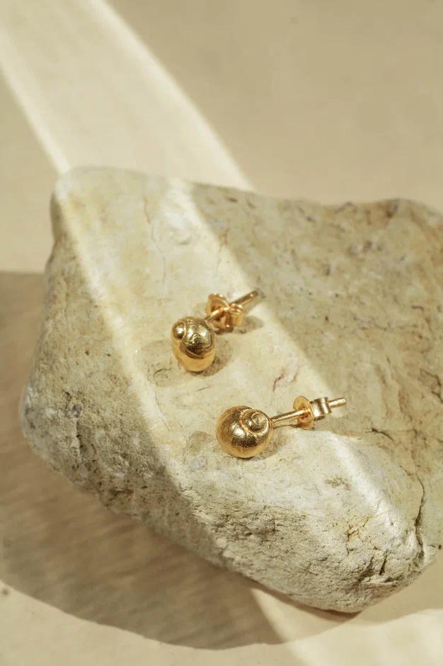 Серьги "Малышки-ракушки" средние