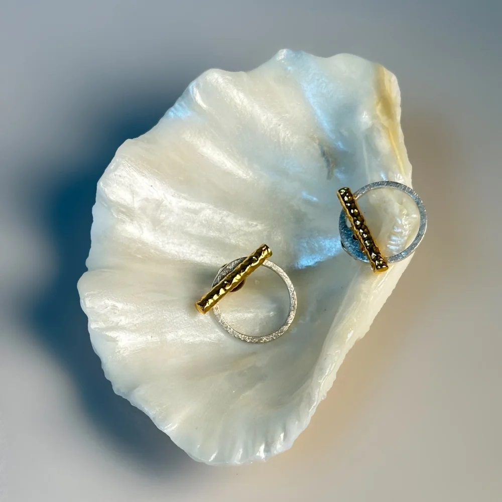 Серьги-джекеты E5016Q