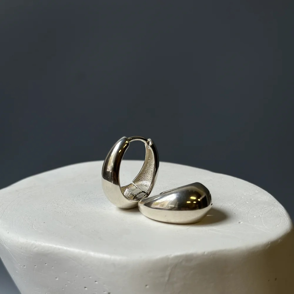 Серьги объемные E5021R