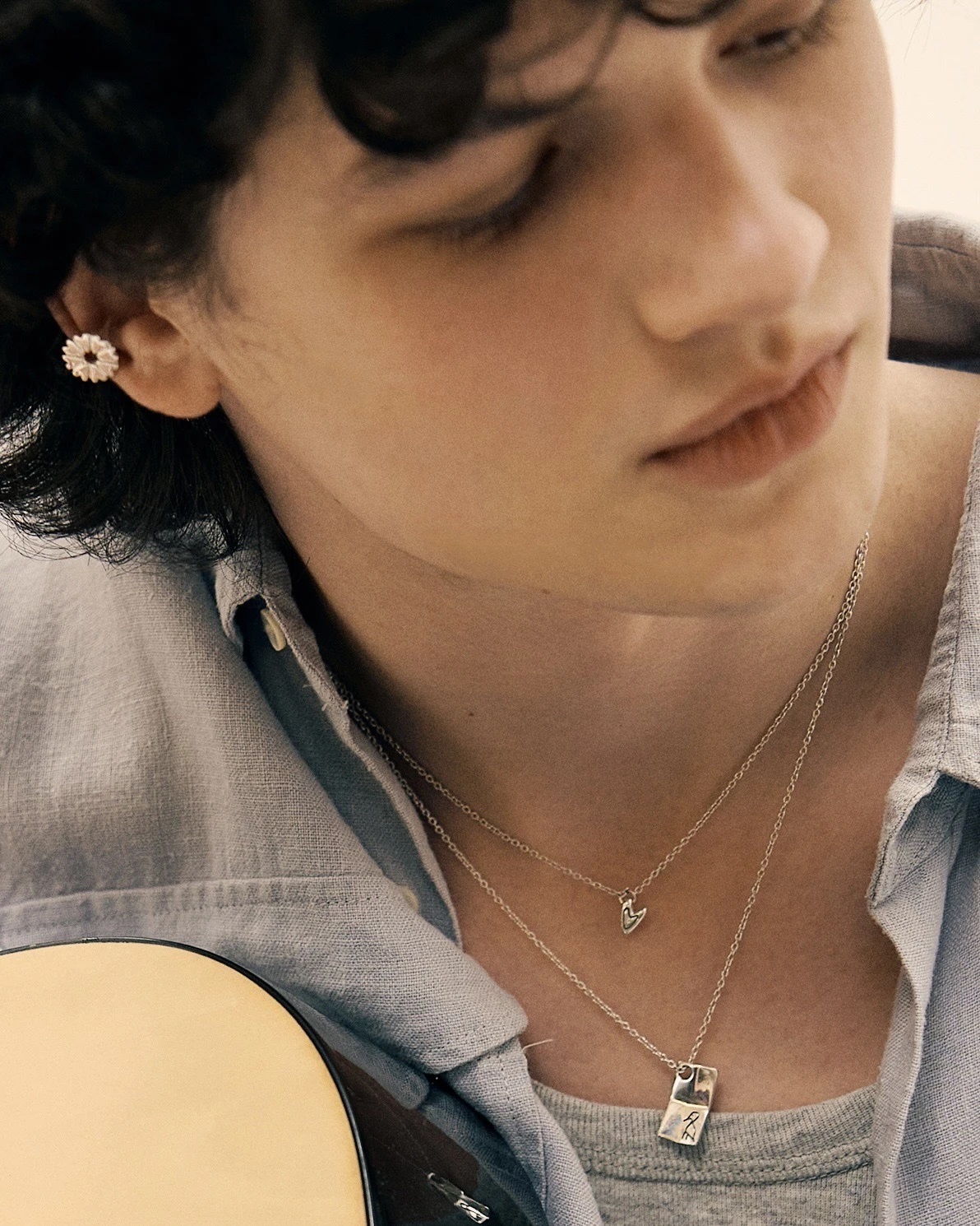 Колье TENDER LOVE на цепочке