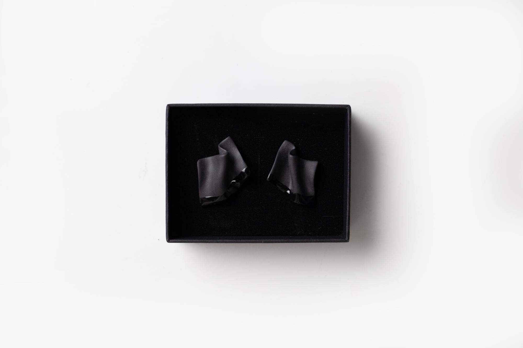 Серьги из фарфора S-117