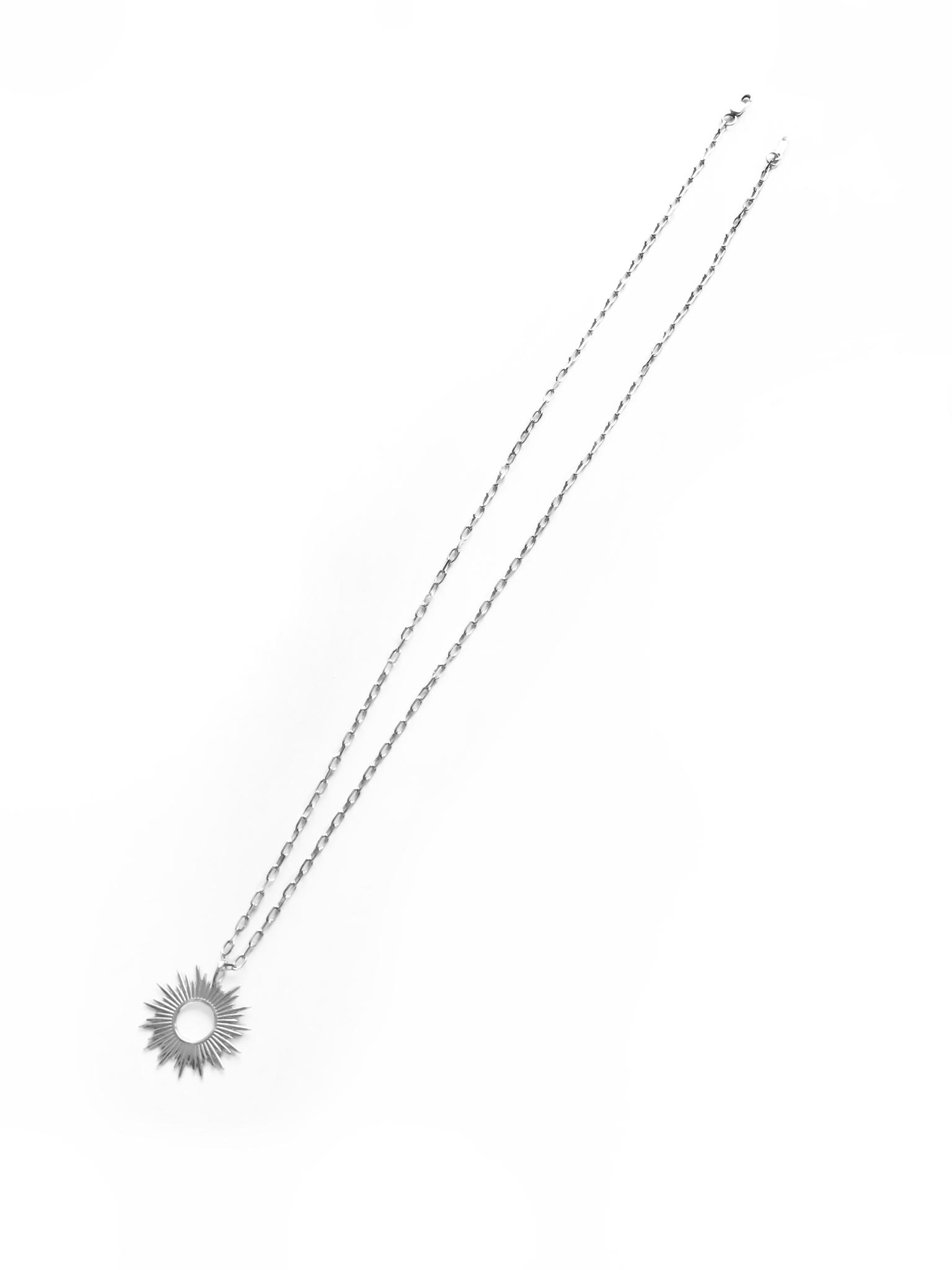 Серебряное колье "Helios"