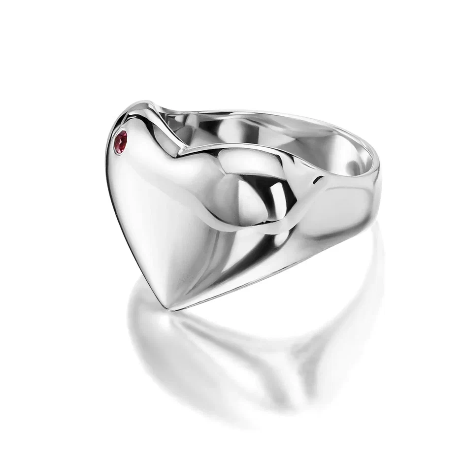 Кольцо Сердце GEMS