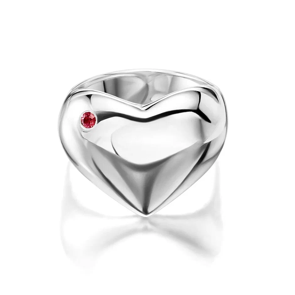 Кольцо Сердце GEMS