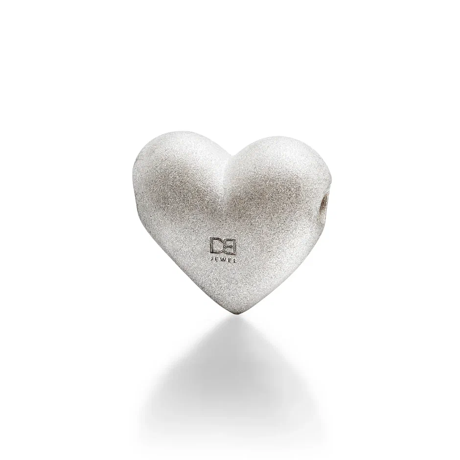 Подвеска Сердце сатин