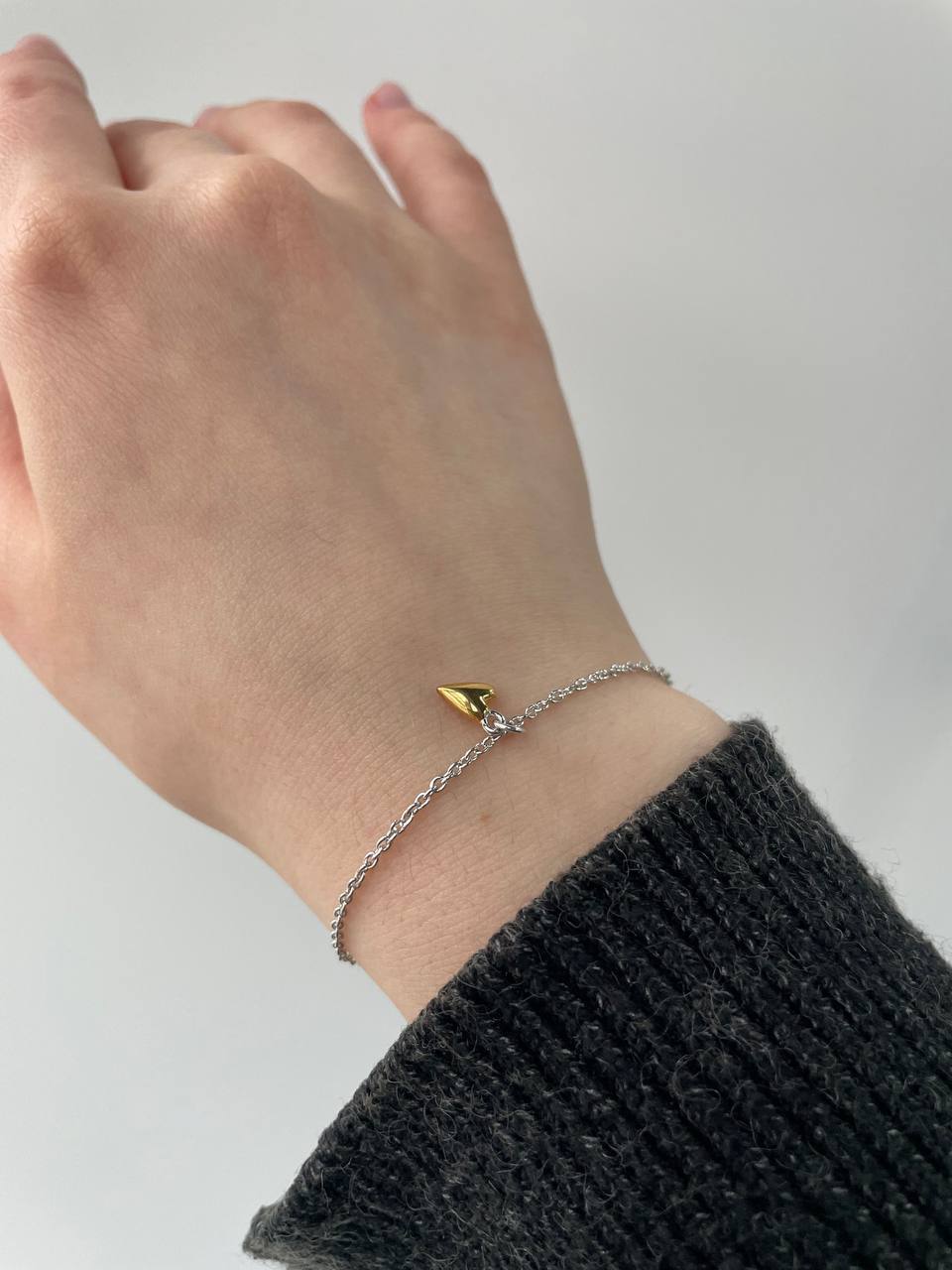 Браслет Love in 2024 биколор