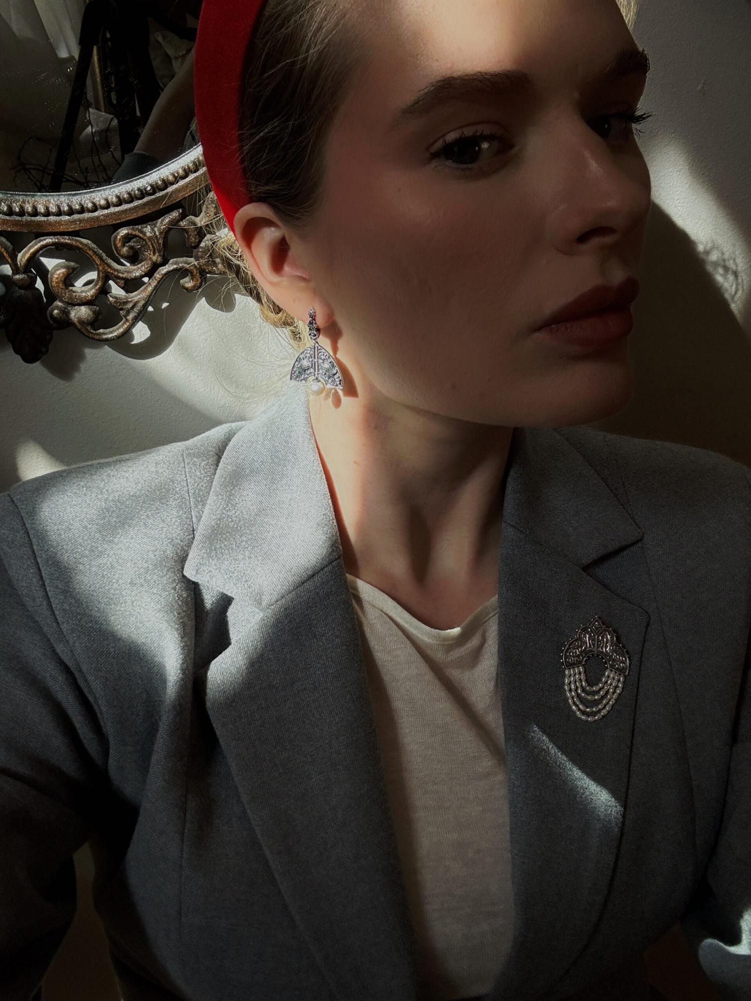 Серьги Кокошник L’Coco