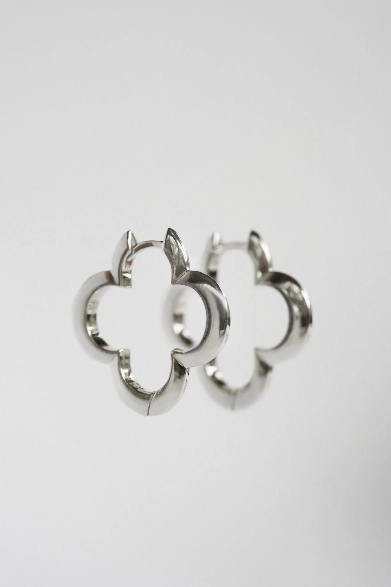 Серьги "4-х листник"