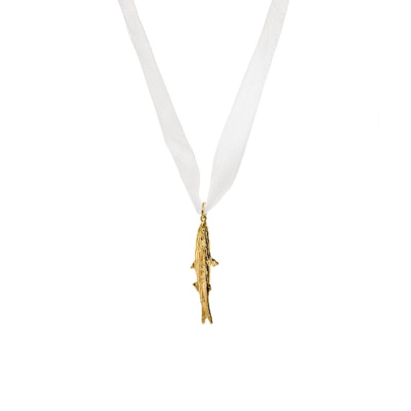 Подвеска маленькая рыба с фактурой