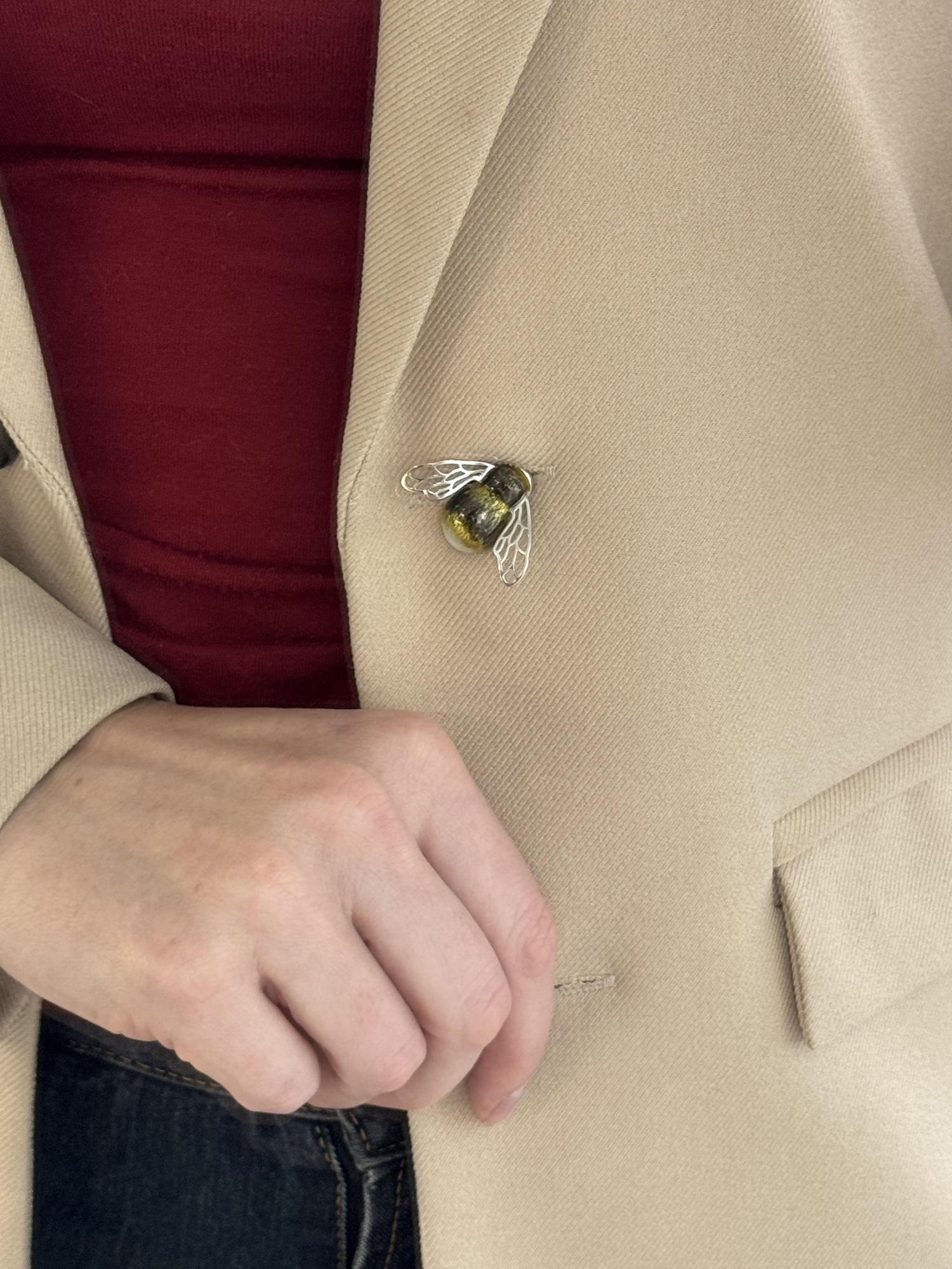 Брошь Шмель