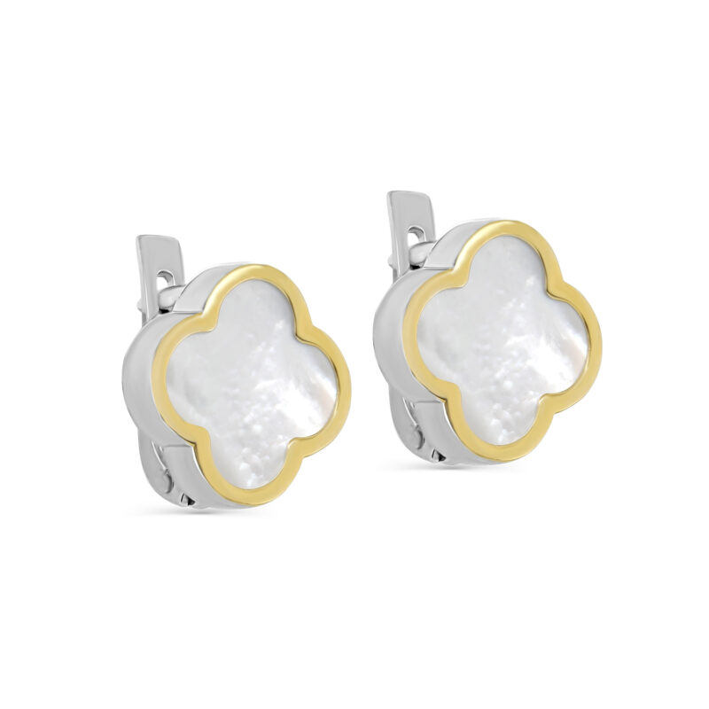 Серьги с перламутром