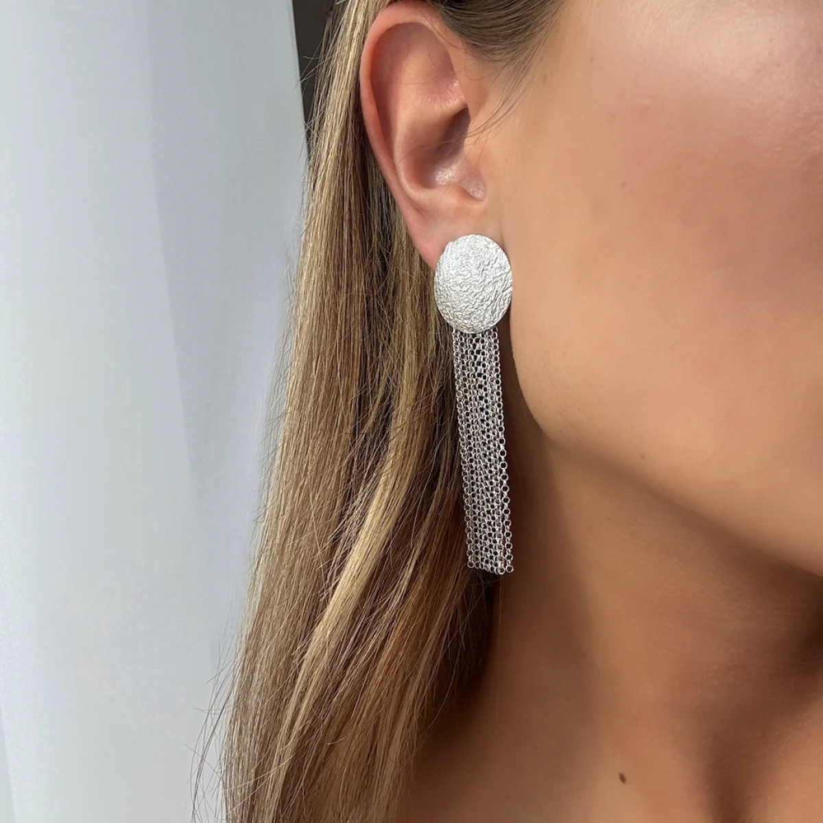 Серебряные серьги E30016R