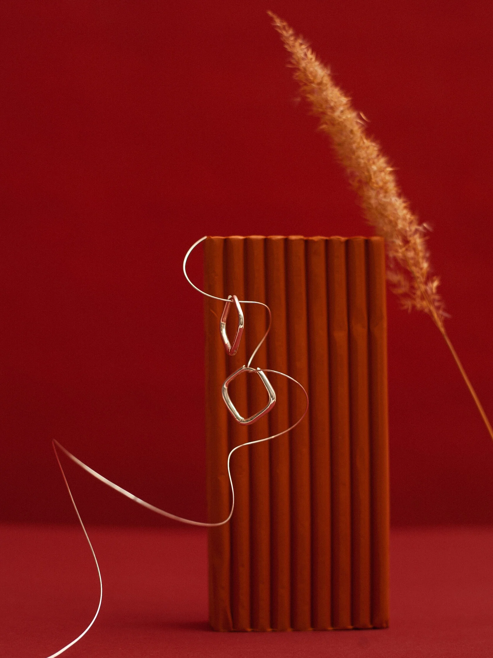 Серьги "Квадрат"