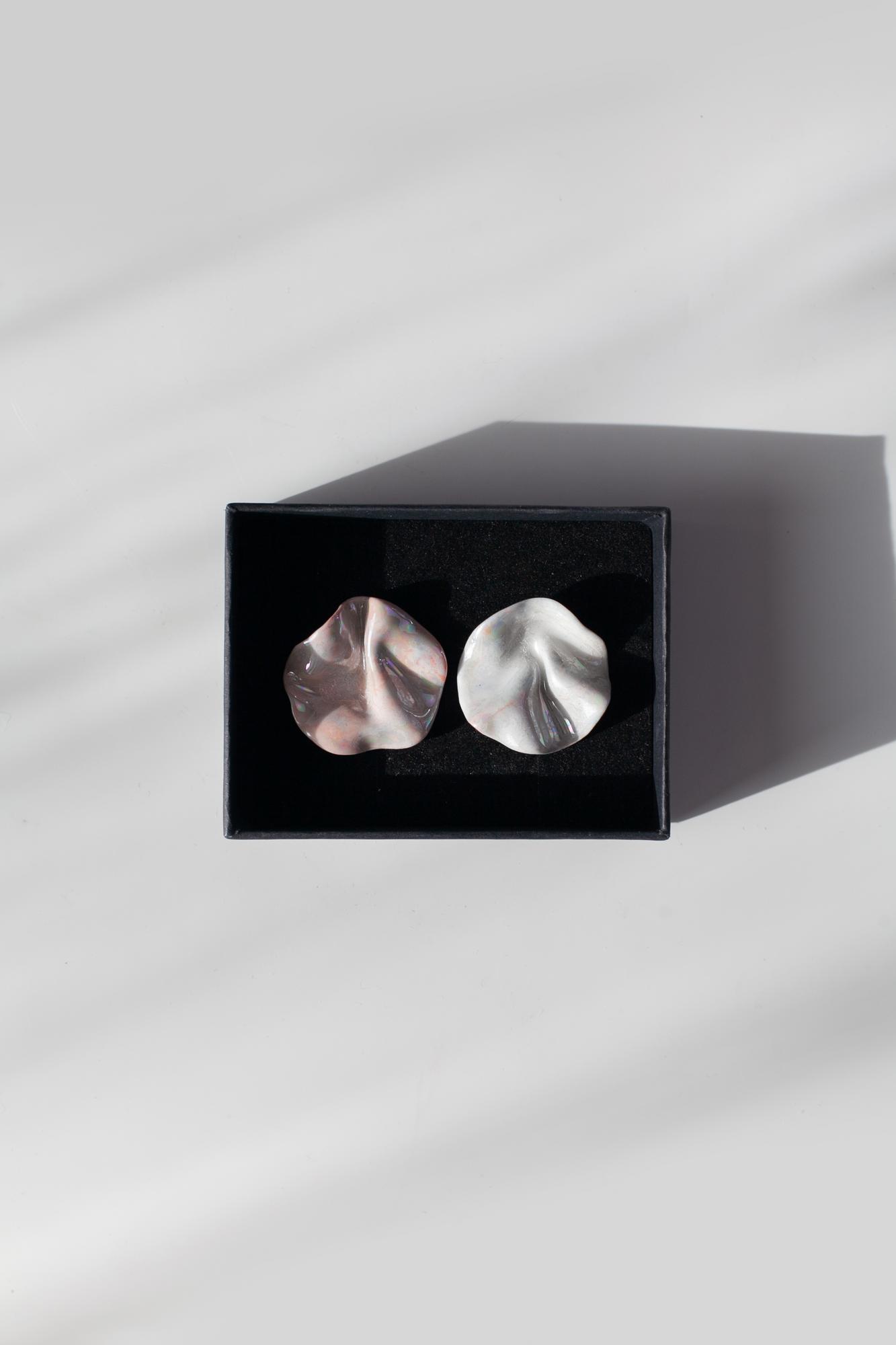 Серьги на швензах «Летний закат» S-133