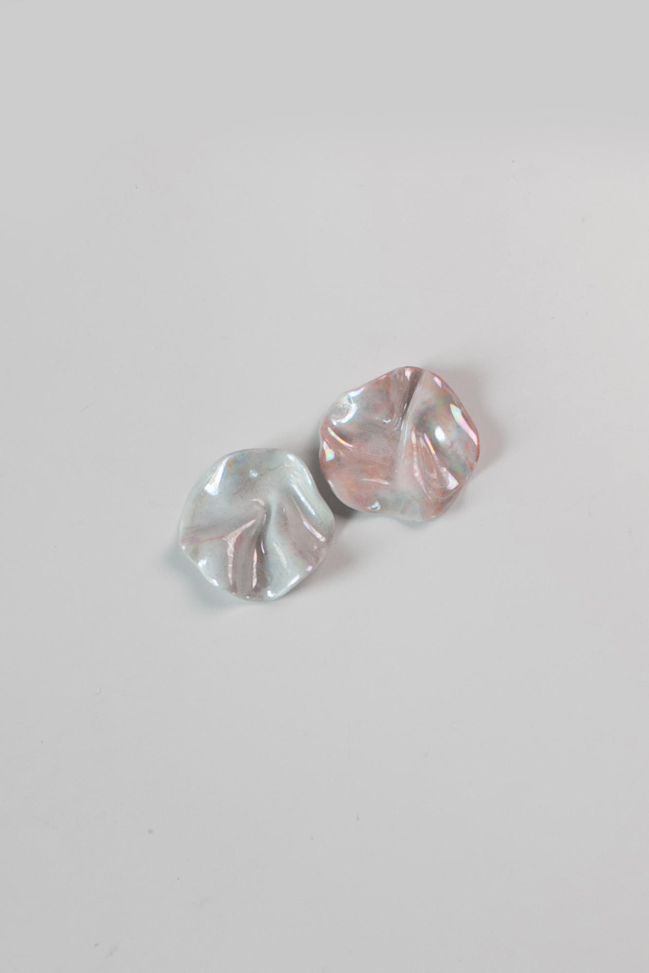 Серьги на швензах «Летний закат» S-133