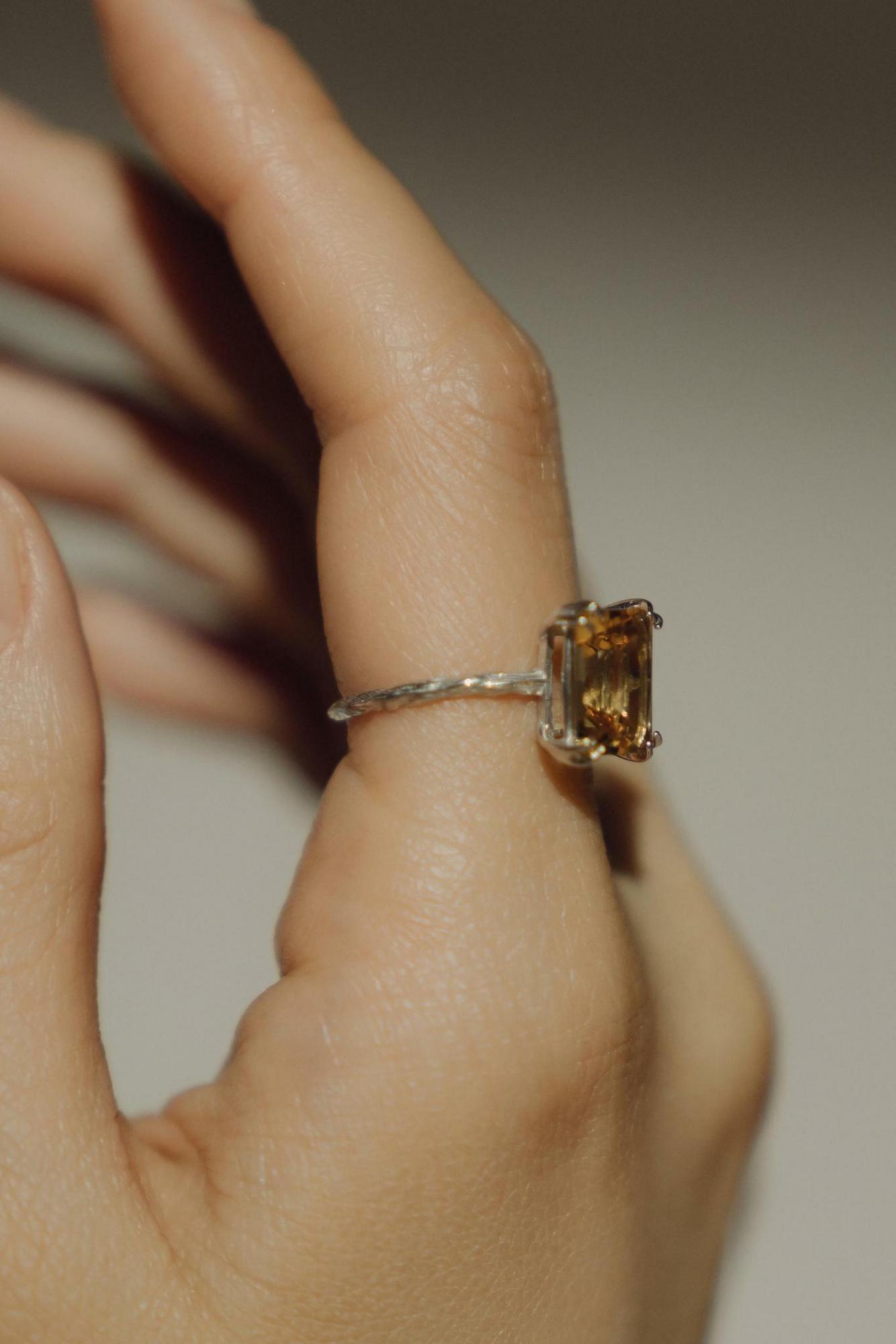 Кольцо Crystal Classic с цитрином