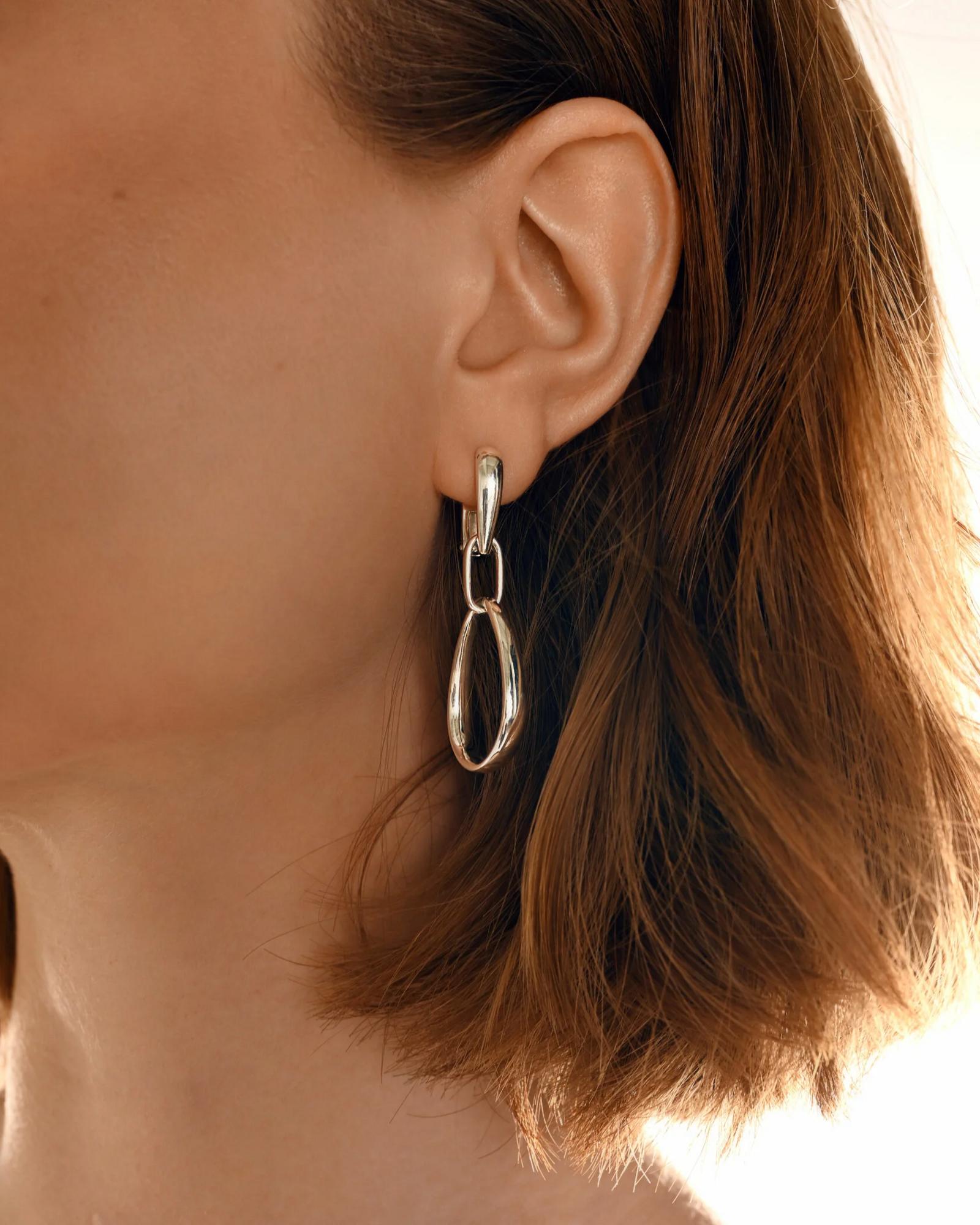 Серьги "Длинные Макси" - Maxi