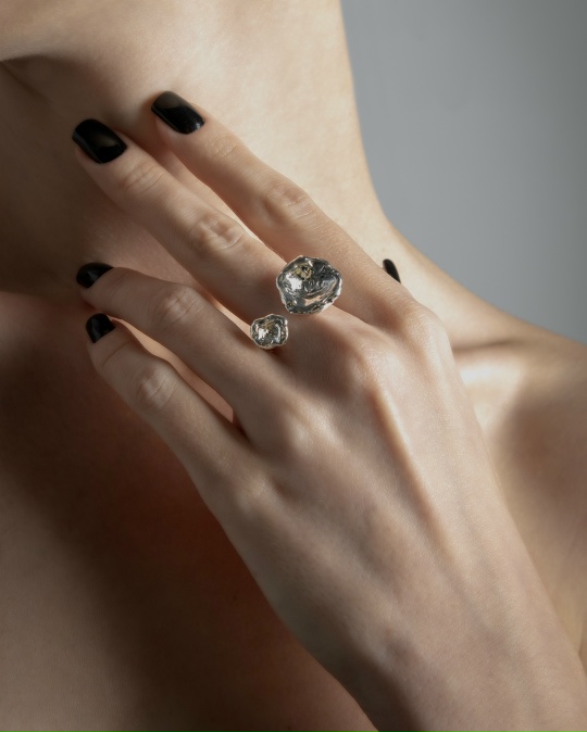 Кольцо "Волнушки"