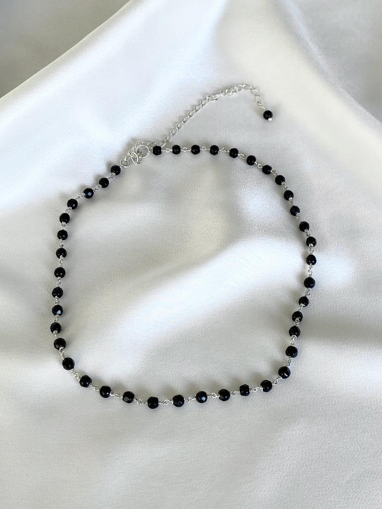 Black onyx necklace