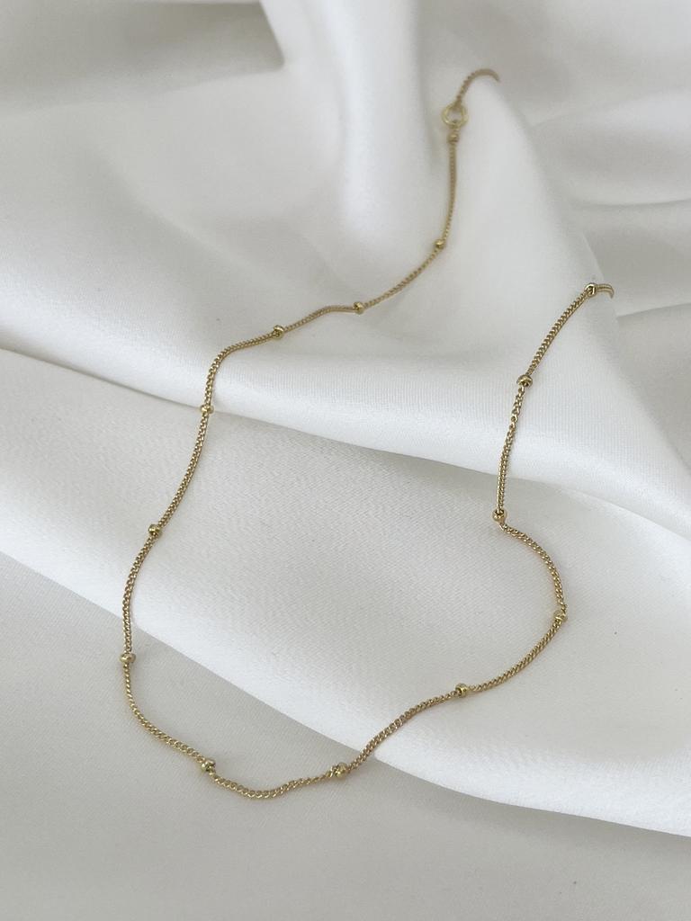 Chain with small beads