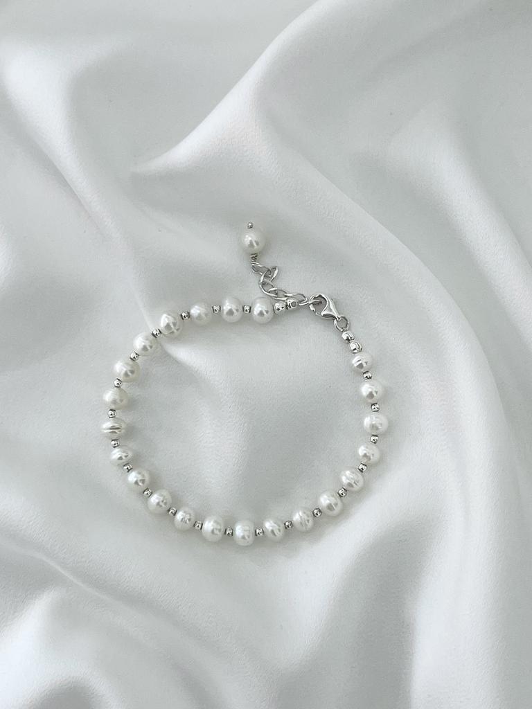 Bracelet "Pearls mix Silver"