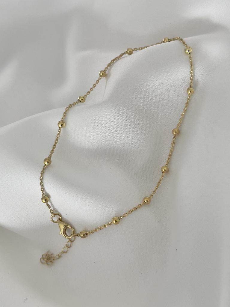 Bracelet for ankle "Beads"