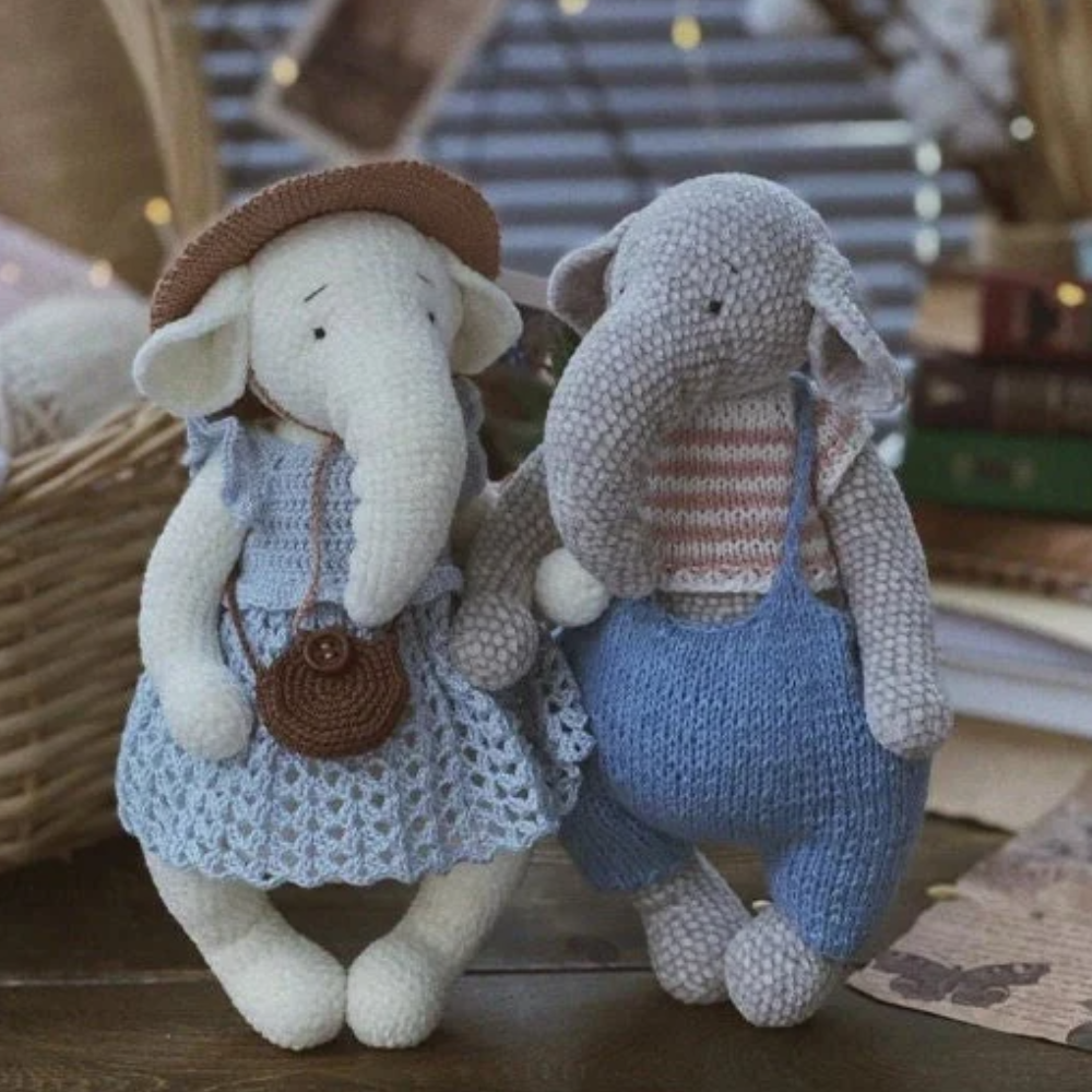 Мастер-класс "Слоны Элтон и Элли"