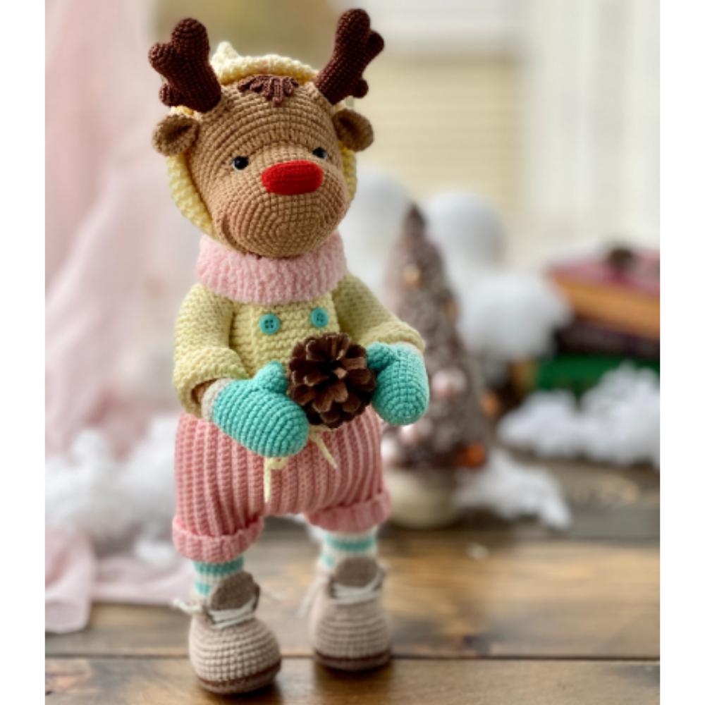 Мастер-класс "Олень Рудольф"