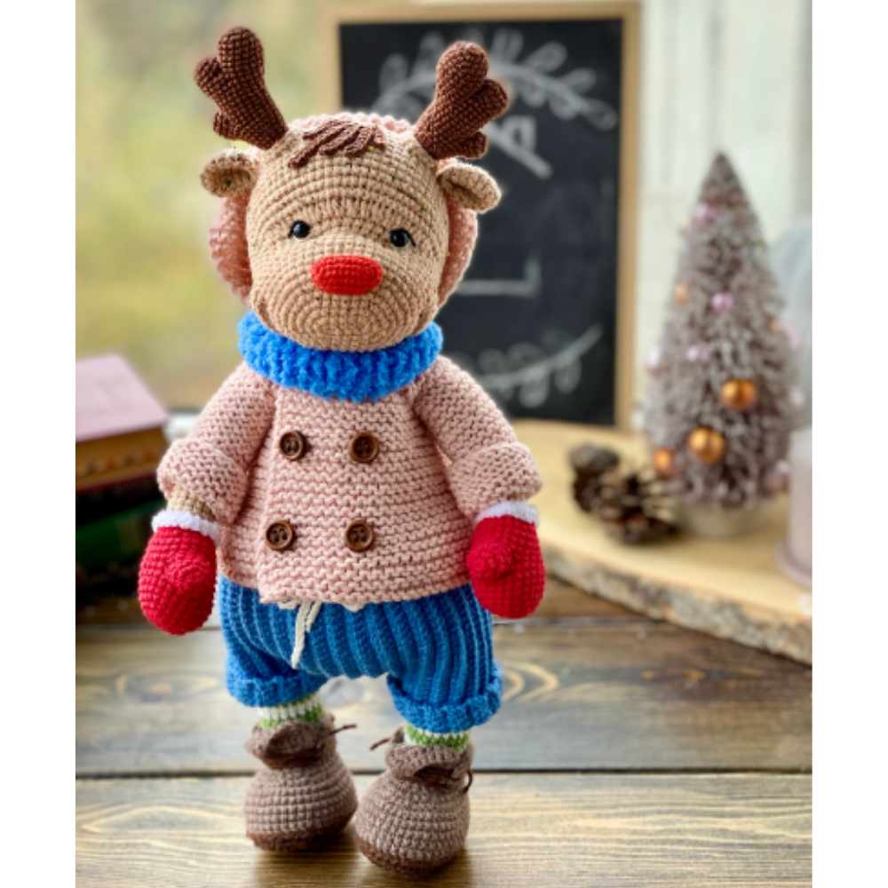 Мастер-класс "Олень Рудольф"