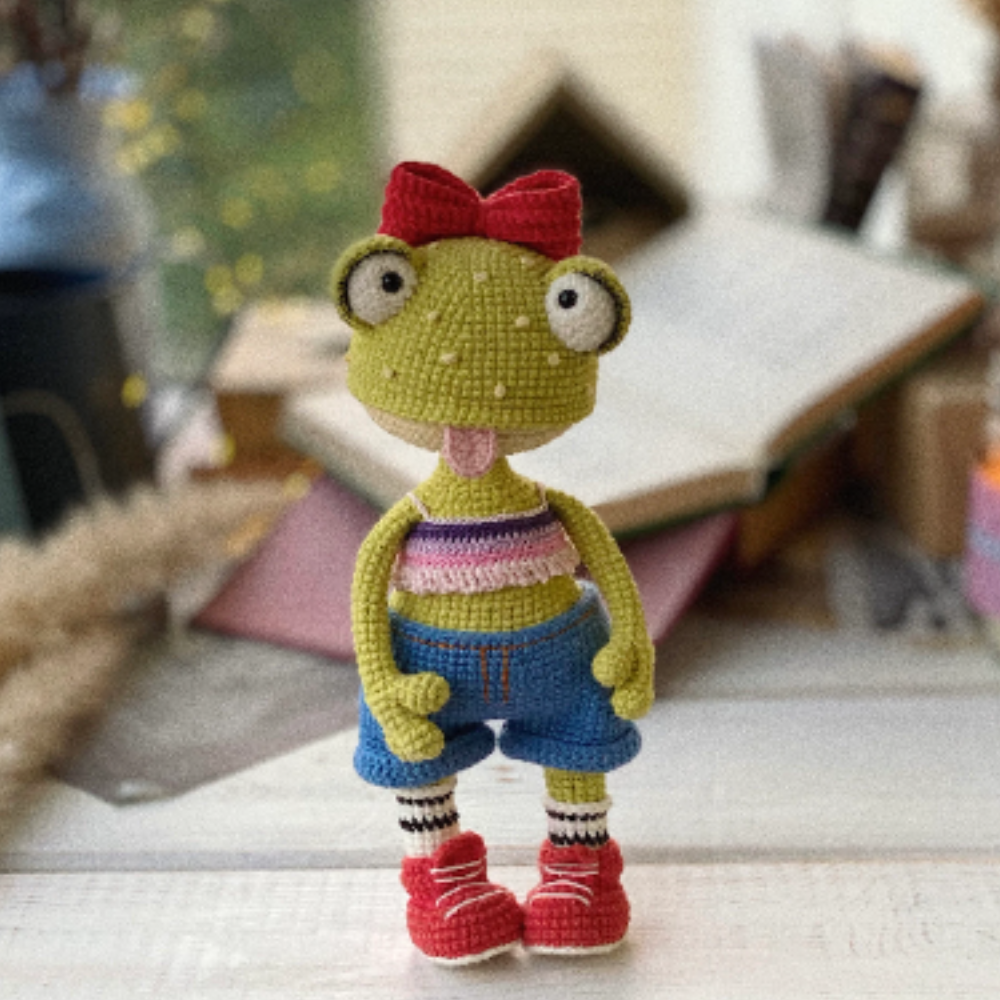 Мастер-класс "Лягушка Клава"