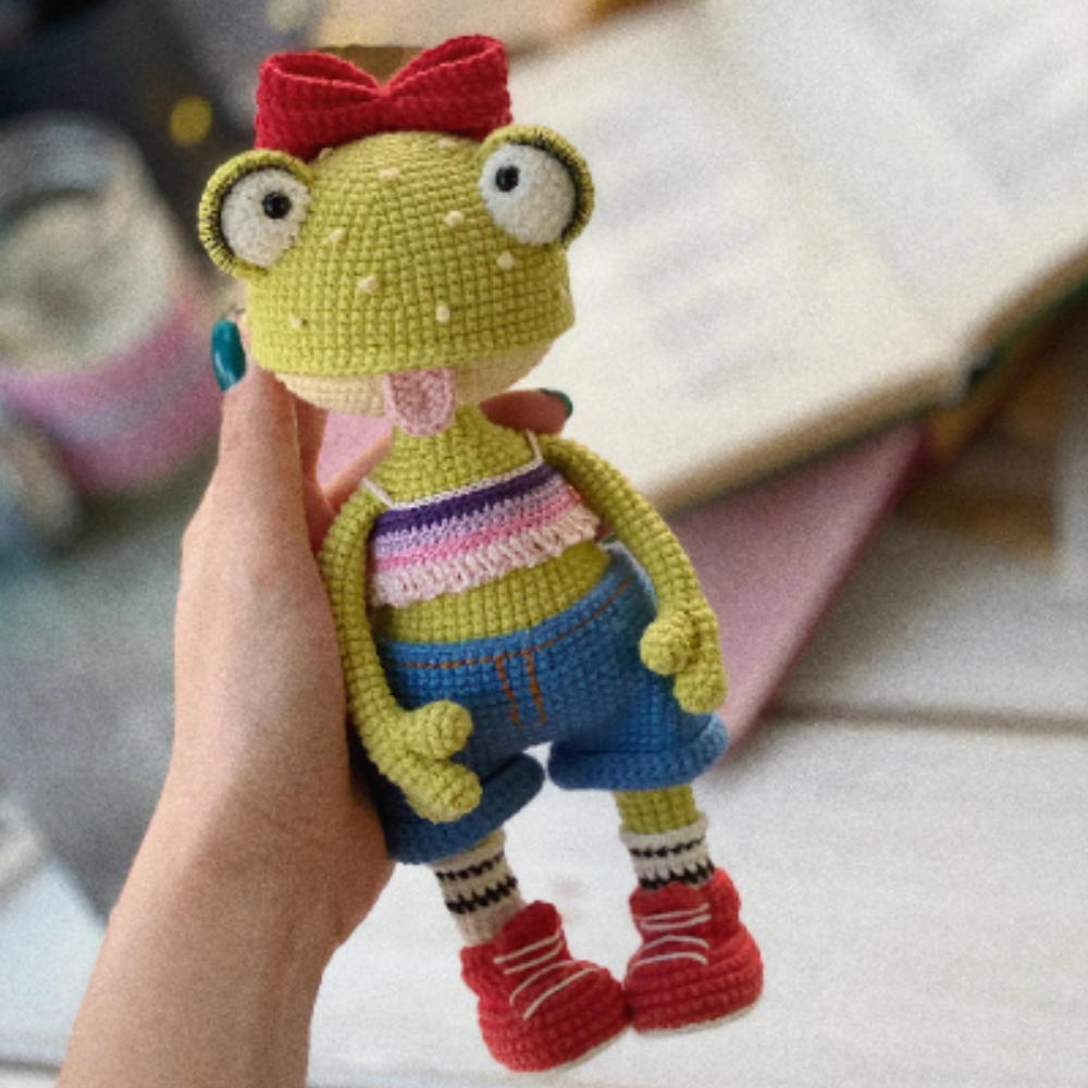 Мастер-класс "Лягушка Клава"