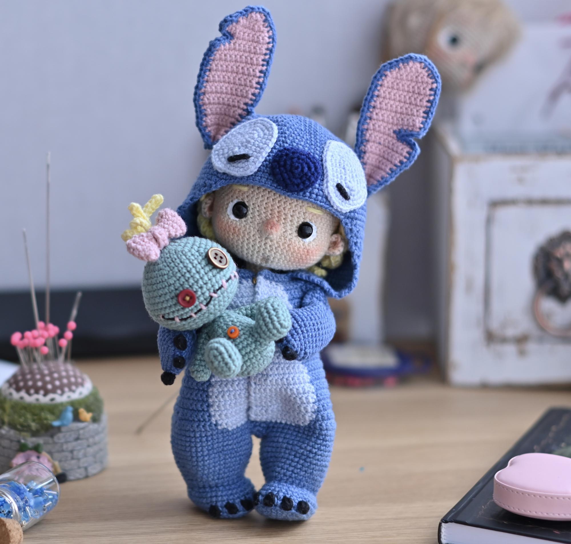 КОМБО 2В1 Мастер-класс "Кукла Фанни + костюм Ститча"