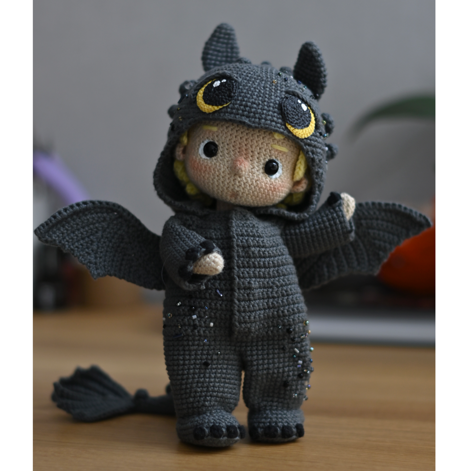 Мастер-класс "Костюм Беззубика для куклы Фанни"