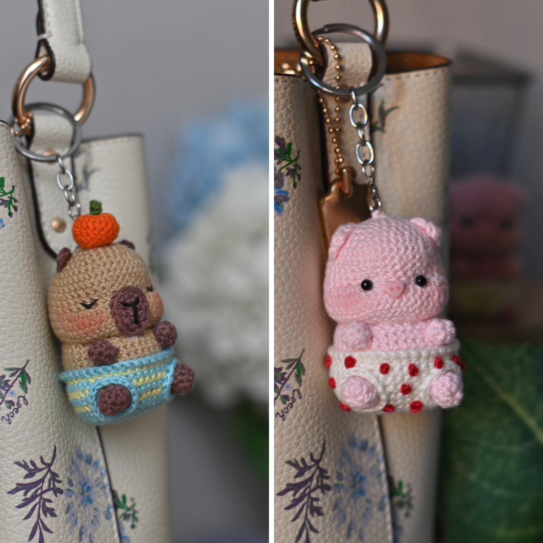 Мастер-класс "Брелоки 2в1"