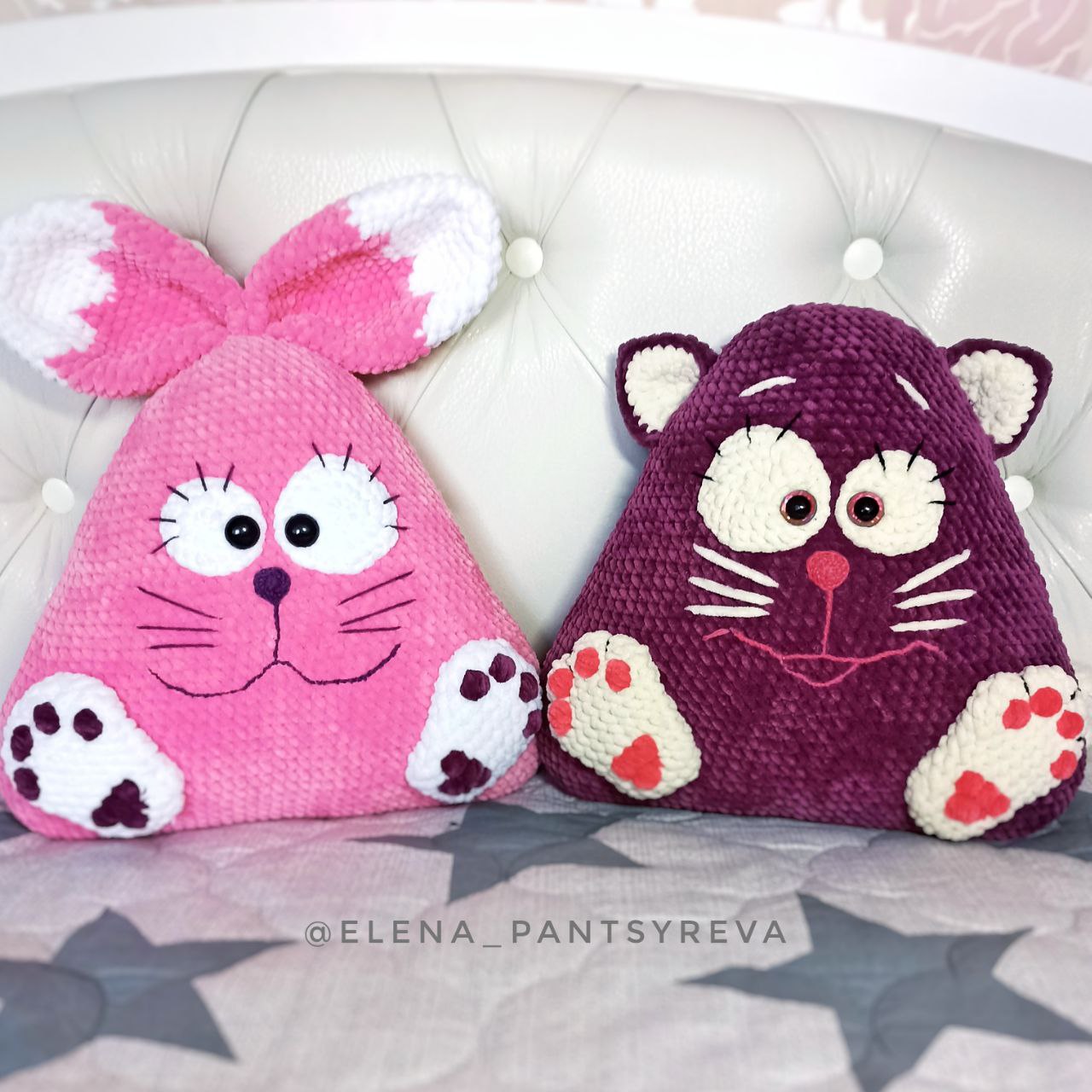 МК Подушка Зверушка Зайка Котик в формате pdf